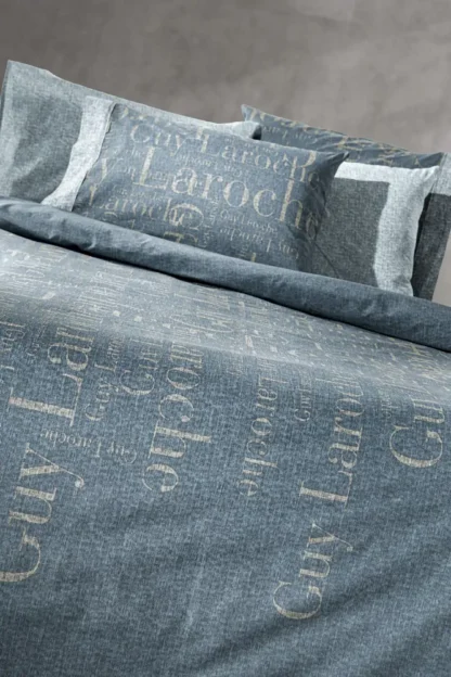 Σετ 4τμχ. Σεντόνια με Λάστιχο Paris Indigo 170x200+32 - Guy Laroche - Image 2