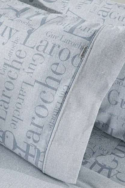 Σετ 3τμχ. Παπλωματοθήκη Brand Raf Flannel 225x245 - Guy Laroche - Image 4
