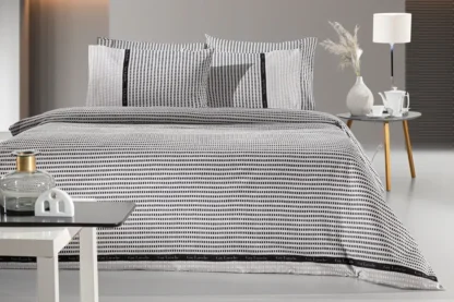 Σετ Παπλωματοθήκη 3τμχ. Parma Grey Flannel 225x245 - Guy Laroche