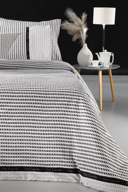 Σετ Παπλωματοθήκη 3τμχ. Parma Grey Flannel 225x245 - Guy Laroche - Image 2