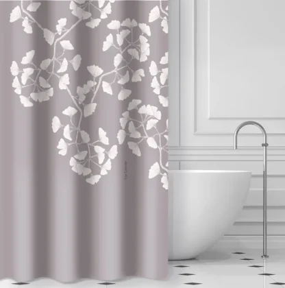 Κουρτίνα Μπάνιου Lavina Violet 180x185 - Guy Laroche