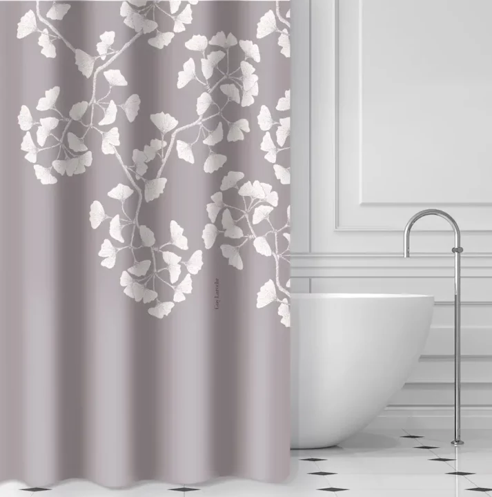Κουρτίνα Μπάνιου Lavina Violet 240x185 - Guy Laroche
