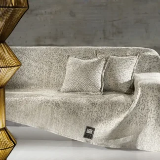 Διακοσμητικό Ριχτάρι Διθέσιου Καναπέ Μπεζ Guy Laroche Matis Sand