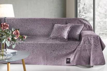 Ριχτάρι Τριθέσιου Καναπέ Μωβ Guy Laroche Matis Purple