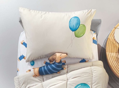 Διακοσμητική Μαξιλαροθήκη Pet Blue 50x70 - Saint Clair
