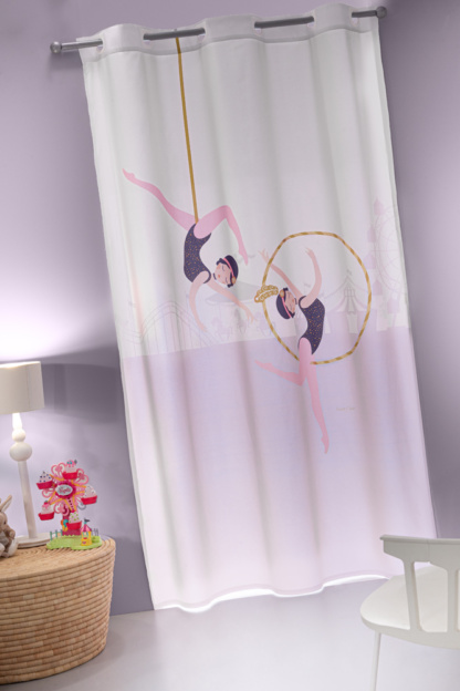 Κουρτίνα Soft - Touch Enjoy Pinky 160x240 - Saint Clair