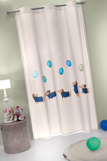 Κουρτίνα Soft - Touch Pet Blue 160x240 - Saint Clair