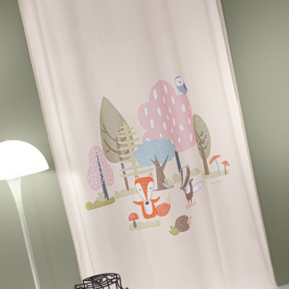 Κουρτίνα Soft - Touch Timber Pudra 160x240 - Saint Clair