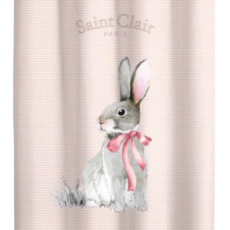 Κουρτίνα Soft - Touch Lapin Pink 160x240 - Saint Clair