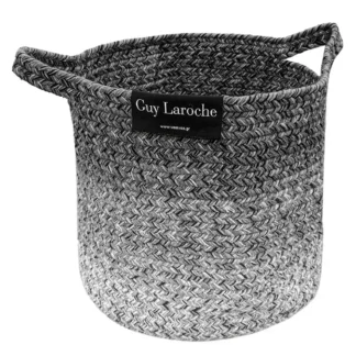 Διακοσμητικό Καλάθι Guy Laroche Jute Shades Grey