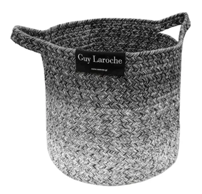 Διακοσμητικό Καλάθι Guy Laroche Jute Shades Grey
