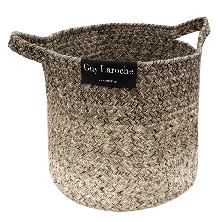 Διακοσμητικό Καλάθι Guy Laroche Jute Shades Wenge