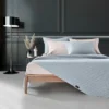 Μοντέρνο Κουβερλί King Size, Μονόχρωμο Σιέλ, Σετ 2 Τμχ Απο 100% Microfiber - Guy Laroche Idol Blue