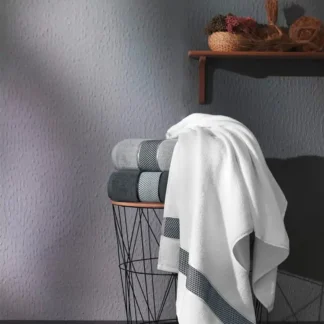 Πετσέτα Μπάνιου Arten Anthracite 50x90 - Guy Laroche