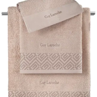 Σετ 3τμχ Πετσέτες Emblem Old Pink - Guy Laroche