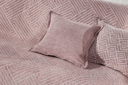 Ριχτάρι GOYA OLD PINK 3ΘΕΣΙΟΣ 180X300 - Guy Laroche - Image 3