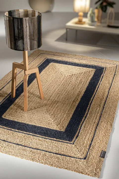 Καλοκαιρινό Χαλί Ψάθα Guy Laroche Grande Anthracite