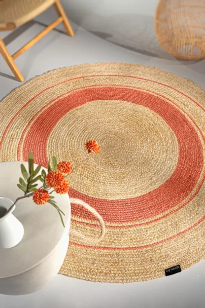 Στρογγυλό Χαλί Καλοκαιρινό Guy Laroche Grande Coral