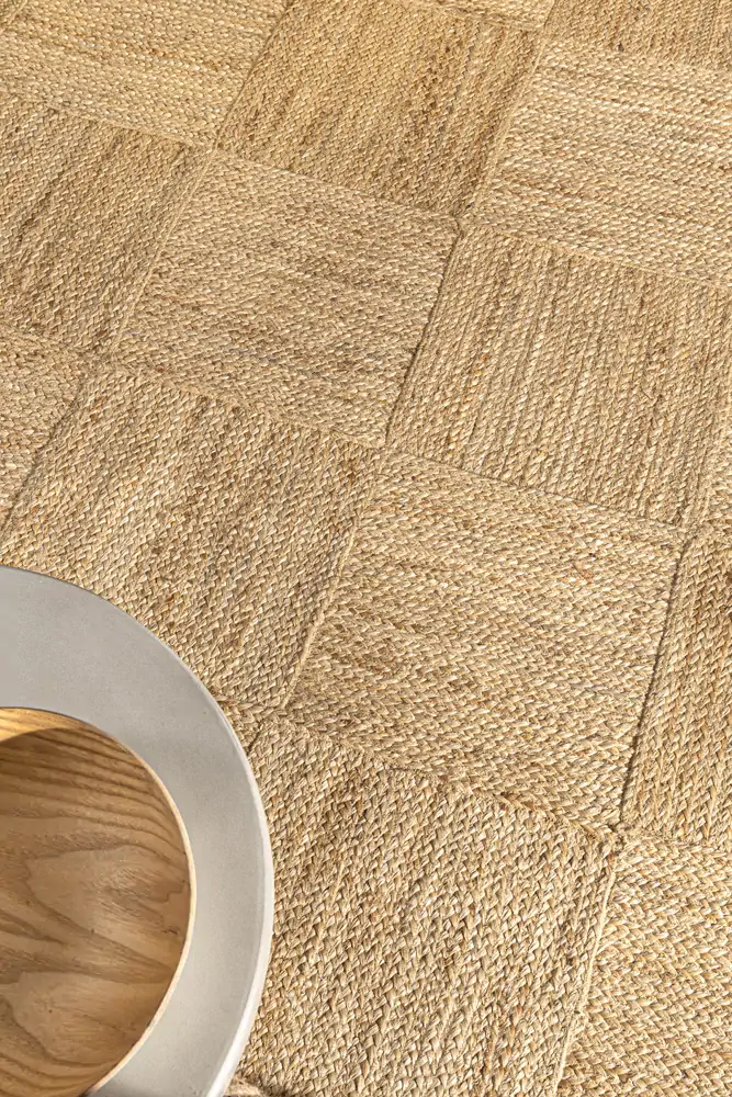 Ψάθινο χαλί σαλονιού, 100% γιούτα, μπεζ Guy Laroche Galleria Natural