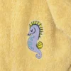 Μπουρνούζι με Κουκούλα Kids Bath TAMI - YELLOW - Image 2
