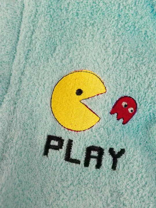 Μπουρνούζι με Κουκούλα Kids Bath PAC - AQUA - Image 2