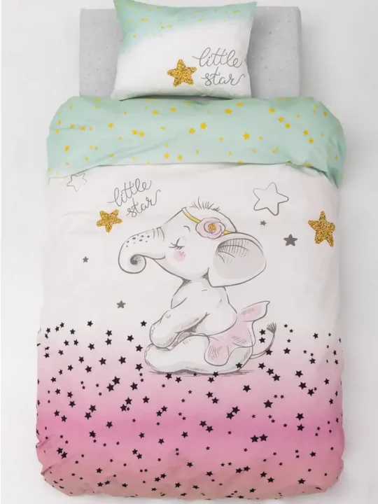Σετ Σεντόνια Κούνιας Happy Baby 120x160 HB0607