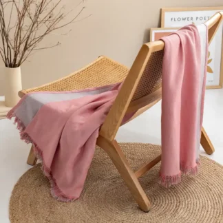 Διακοσμητικη Μαξιλαροθηκη 55x55 OBA/2 - PINK/GREY