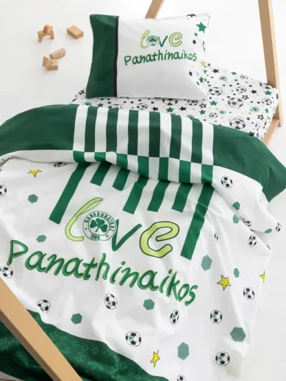 Σετ Σεντόνια Κούνιας Panathinaikos F.C. 130x170 FC11
