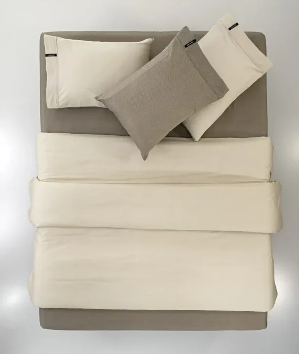 Σεντόνι Μονόχρωμο Βαμβακοσατέν Guy Larohce Minimal Natural