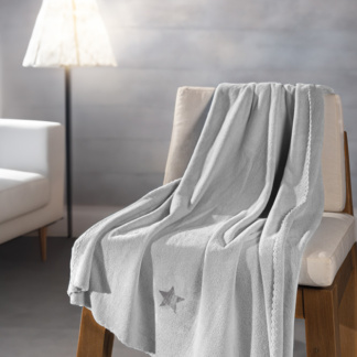 Κουβέρτα Baby Star Silver 100x140 - Guy Laroche