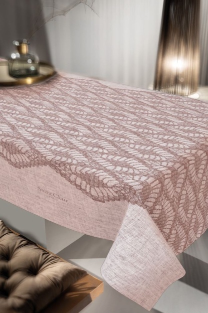 Τραπεζομάντηλο 1026 Old Pink 140x180 - Saint Clair