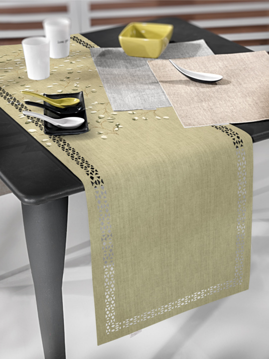 Τραβέρσα 2046 Olive Laser Cut 40x160 - Saint Clair