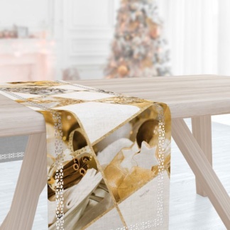 Χριστουγεννιάτικη Τραβέρσα 2018 Laser Cut 40x160 - Saint Clair