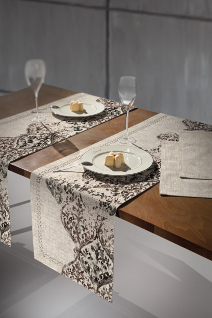 Τραβέρσα 2005 Beige Laser Cut 40x160 - Saint Clair