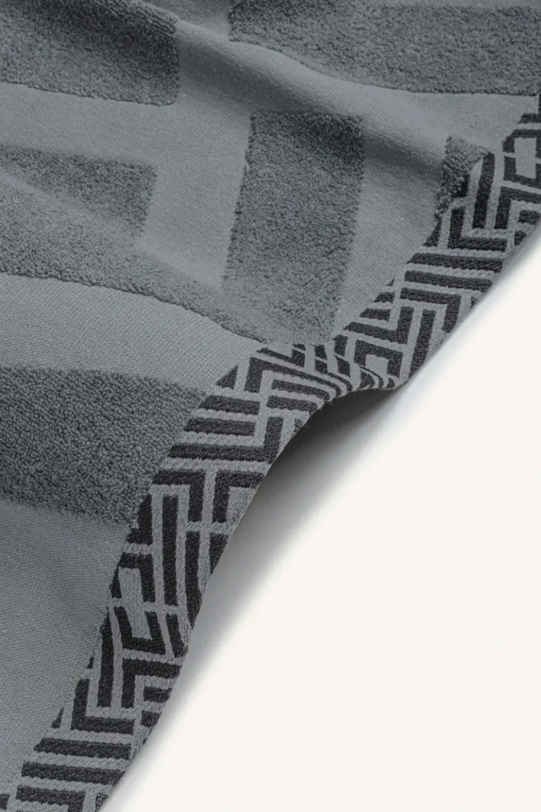 Πετσέτα Θαλάσσης Fresh Anthracite 90x180 - Feel and Touch - Image 3