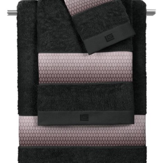 Σετ Πετσέτες Μπάνιου 3τμχ. CHRISTY-MELANGE BLACK - Guy Laroche