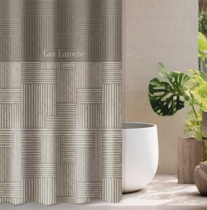 Κουρτίνα STENCIL-MOCCA 240x185 - Guy Laroche
