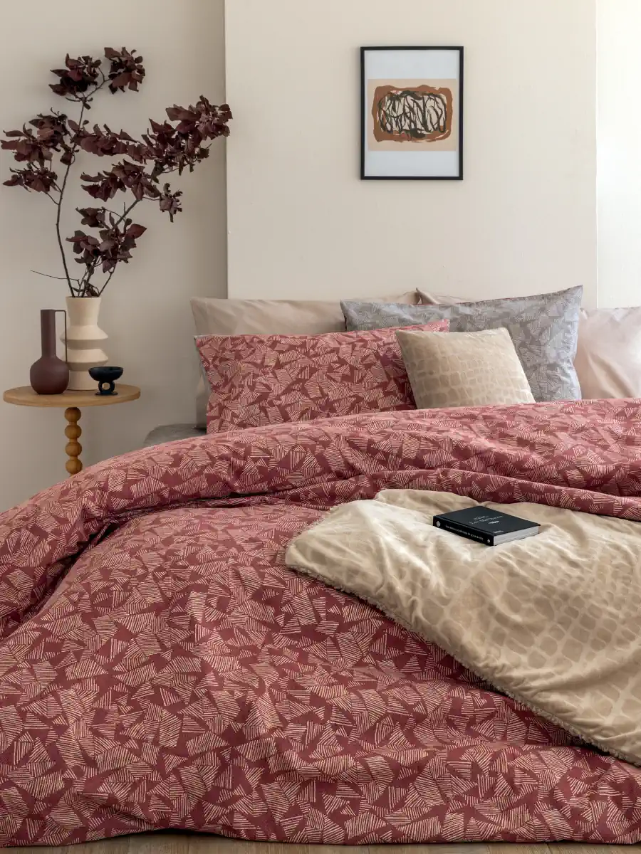 Σετ King Size Σεντόνια Flannel Beauty 280x265 FB0224