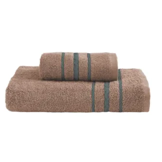 Σετ Πετσέτες (30X50, 50X90, 70X140) SINA BROWN