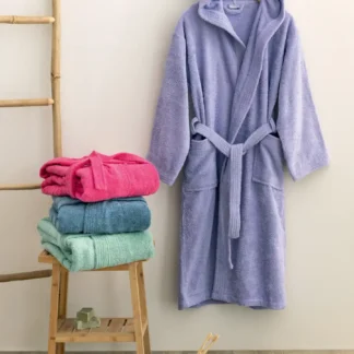 Μπουρνούζι με Κουκούλα Kids Bath JUNIOR DENIM 10-12