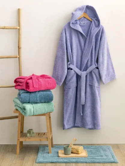 Μπουρνούζι με Κουκούλα Kids Bath JUNIOR DENIM 10-12
