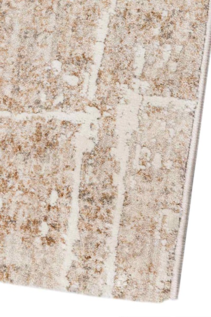 Χαλί Aperia 972-071 μπεζ-εκρού αφηρημένο σχέδιο - Image 2