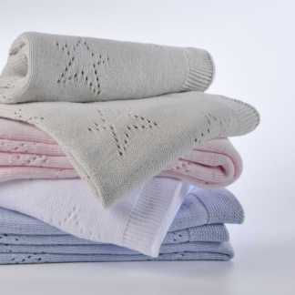 Κουβέρτα Κούνιας DT449 Light Grey - DownTown