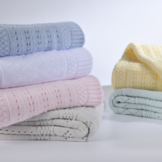 Κουβέρτα Κούνιας DT07 Pink - DownTown