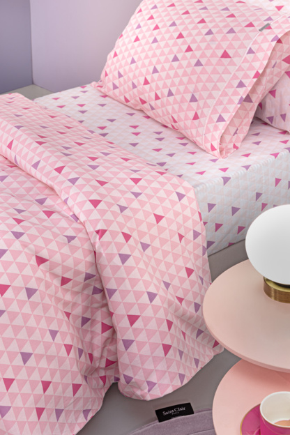 Σετ 3τμχ Παιδικά Σεντόνια Two 2 Twenty Fuchsia με Λάστιχο 100x200+28 - Guy Laroche - Image 3