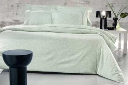Σετ 3τμχ Σέντονια Brenta Mint Flannel 170x265 - Guy Laroche
