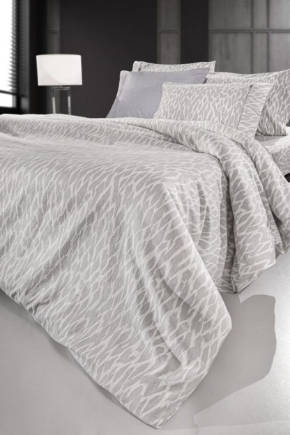 Σετ 4τμχ Σεντόνια Magma Silver Flannel 240x265 - Guy Laroche