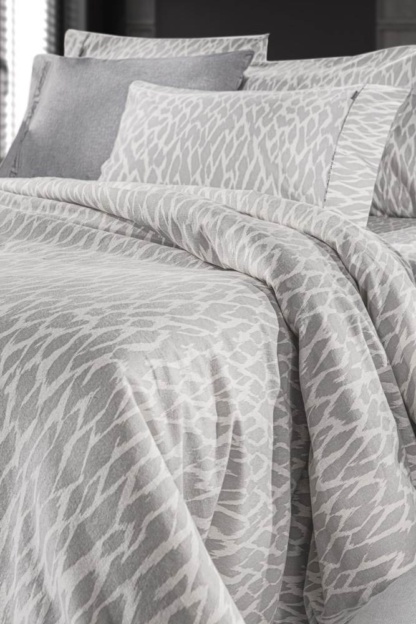 Σετ 4τμχ Σεντόνια Magma Silver Flannel 240x265 - Guy Laroche - Image 2