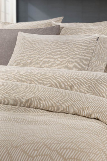 Σετ 4τμχ Σεντονια Brenta Camel Flannel με Λάστιχο 165x200+35 - Guy Laroche - Image 2