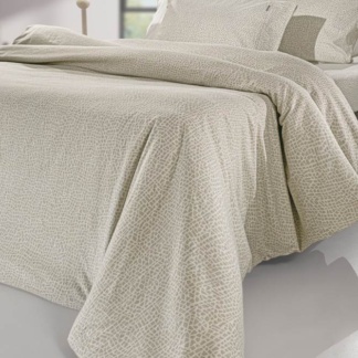 Σετ 4τμχ Σεντόνια Mira Cement Flannel με Λάστιχο 165x200+35 - Guy Laroche